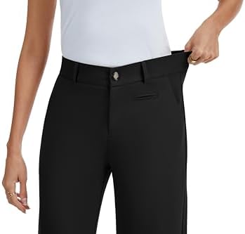 The Tailored Trouser in black, waist and pocket detail