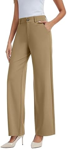 The Tailored Trouser in camel, full length